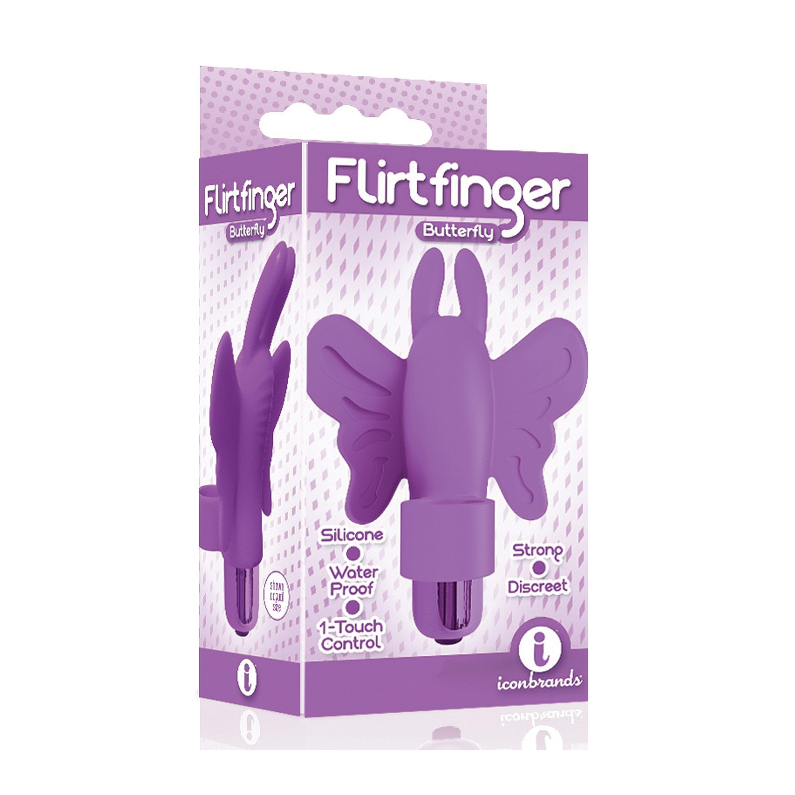 The 9's Flirtfinger Butterfly Purple Online