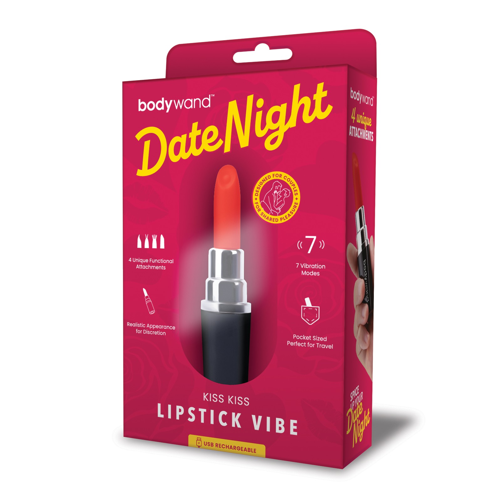 Bodywand Date Night Kiss Kiss Lipstick Vibe