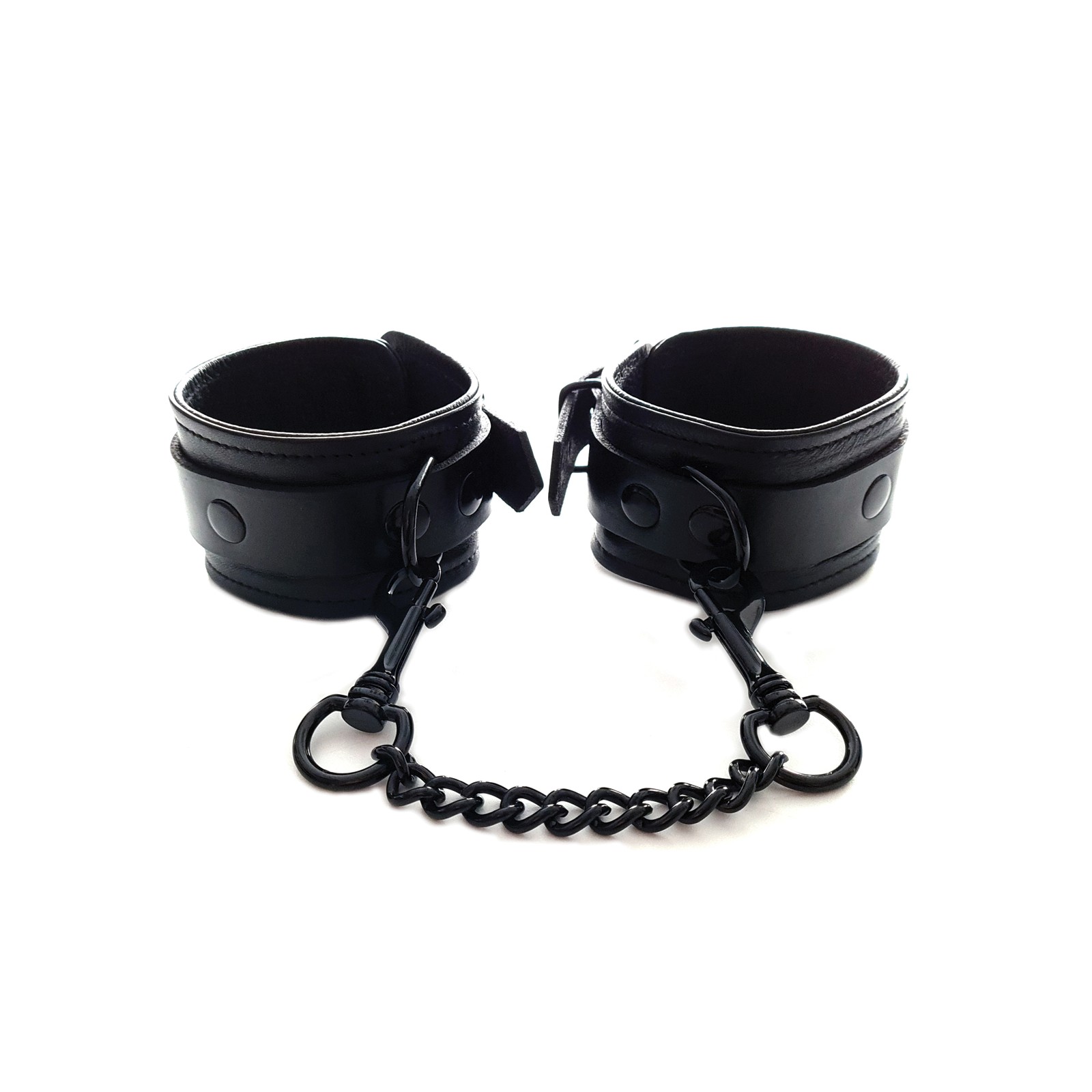 Black Rouge Leather Wrist Cuffs