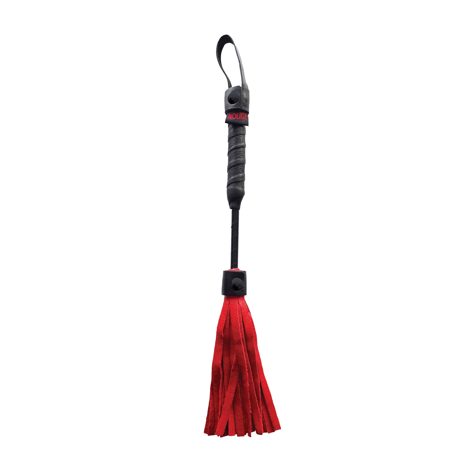 Rouge Mini Leather Flogger Red