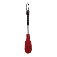 Rouge Mini Leather Oval Paddle - Red