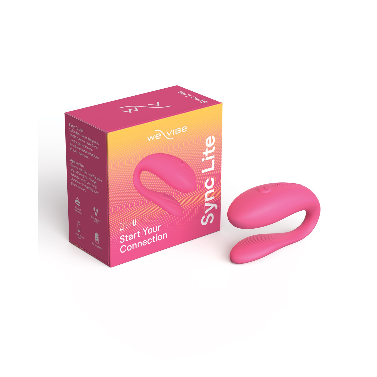 We-Vibe Sync Lite Couples Vibrator - Pink