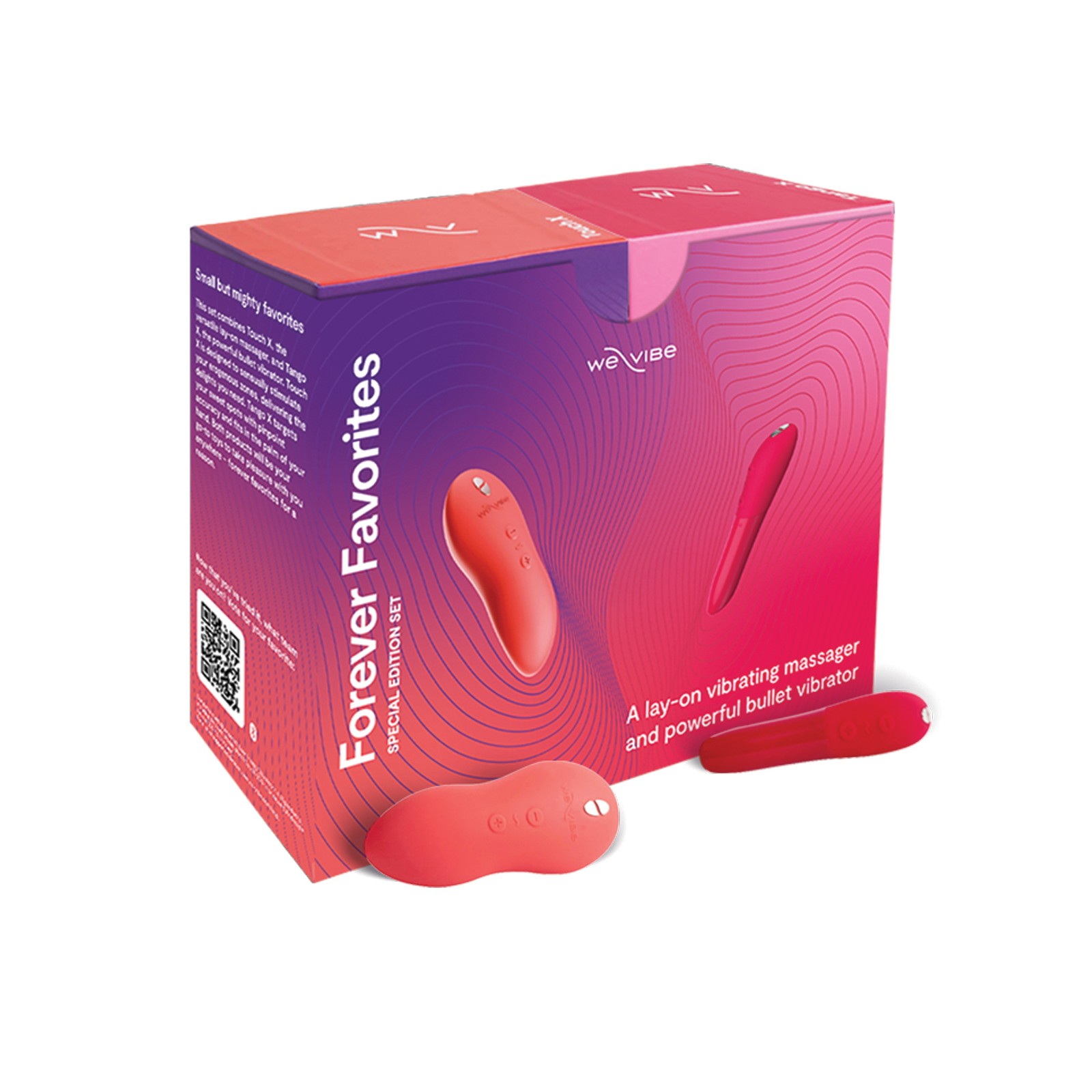 We-Vibe Favoritos Eternos Set Rojo Coral