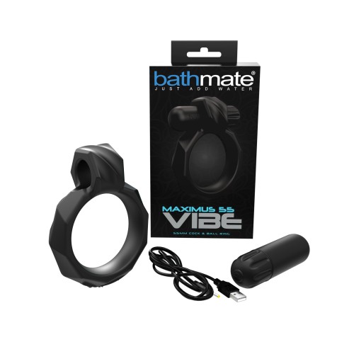 Bathmate Maximus Vibe 55 Anillo para el Pene Negro