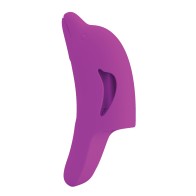 Pretty Love Delphini Dolphin Finger Vibe Fuchsia