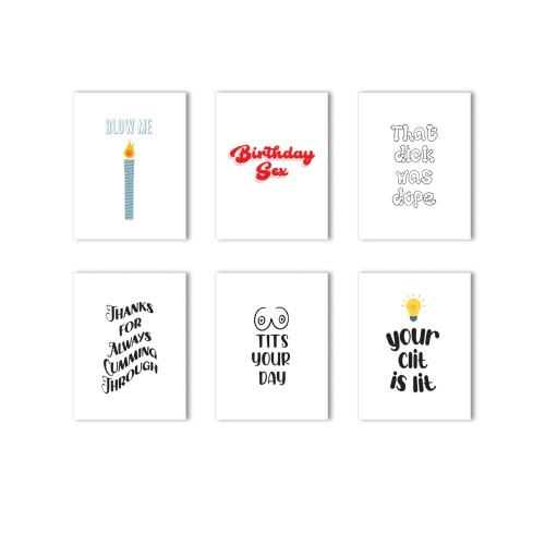 Everyday Pack Naughty Greeting Cards Variety Pack