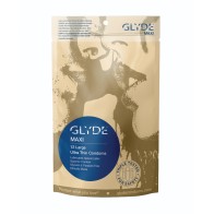 Glyde Maxi Condoms Pack of 12