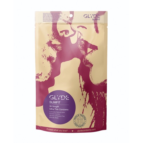 Condones Glyde Slim Pack de 36