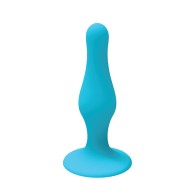 Nobu Rainbow Large Silicone Anal Plug - Blue