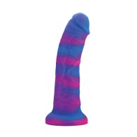 Dildo Nobu Rainbow de 8" - Cósmico