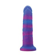 Dildo Nobu Rainbow de 8" - Cósmico