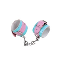 Nobu Fetish Handcuffs Pink Blue