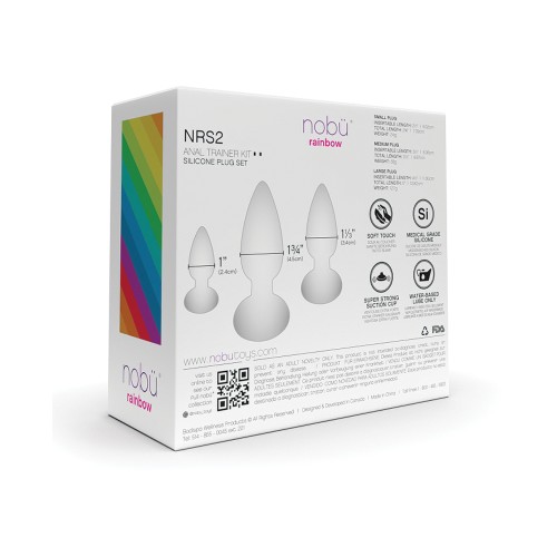 Nobu Rainbow Silicone Plug Set