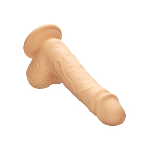 Studs Dual Density Silicone Dildo Ivory 5"