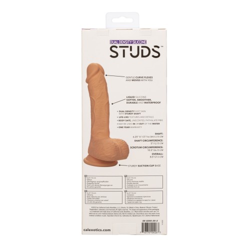 Dildo de Silicona de Densidad Dual 6.25" - Placer Realista