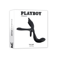 Playboy Pleasure The 3 Way Cock Ring - 2 AM