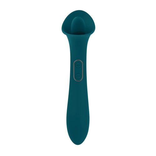 Vibrador Playboy Pleasure True Indulgence - Verde Profundo