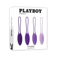 Playboy Kegel Ball Set Acai Ombre