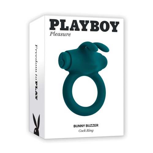 Playboy Bunny Buzzer Cock Ring - Maximize Pleasure