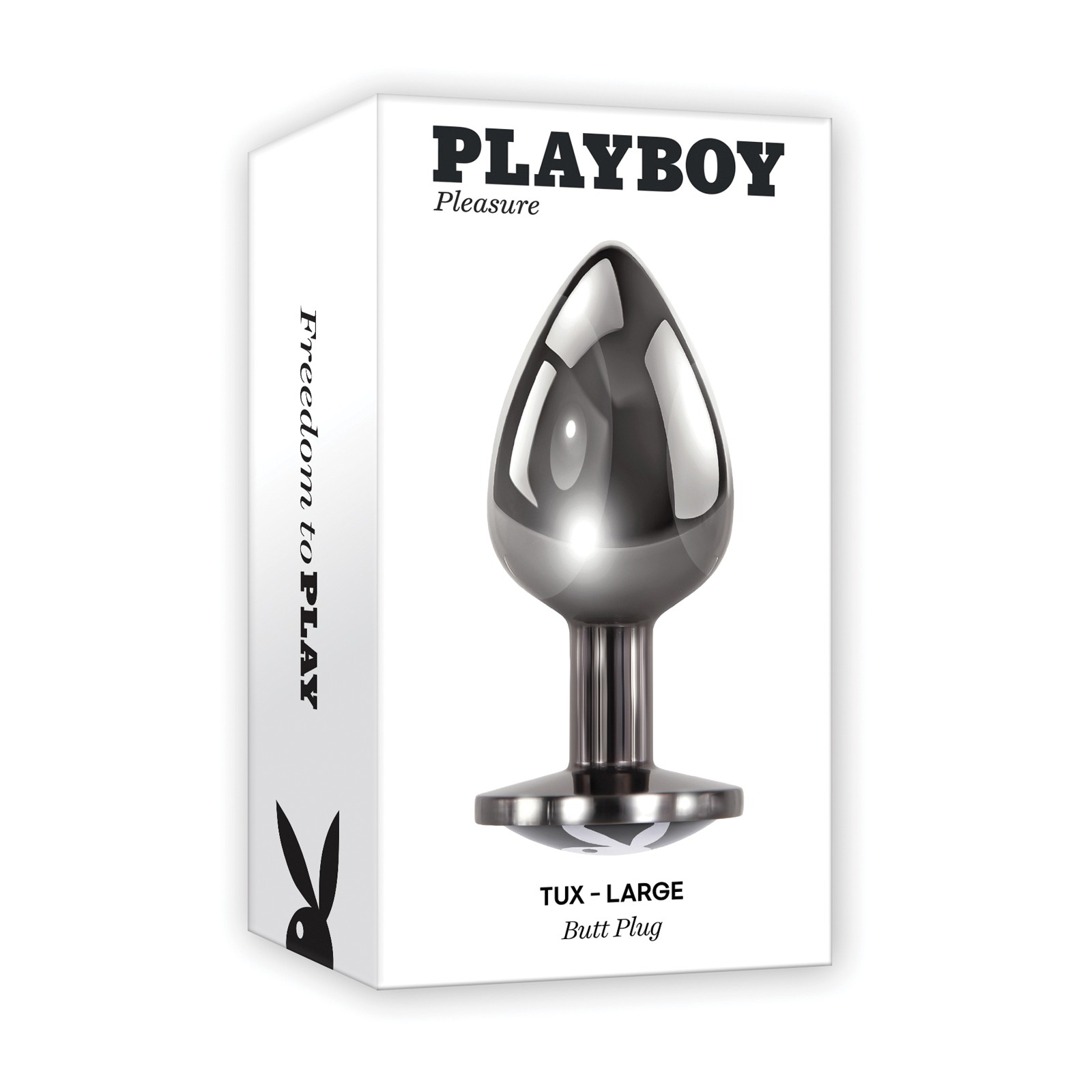 Playboy Pleasure Tux Butt Plug - Elegant and Functional