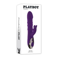 Vibrador Conejo Playboy con Empuje