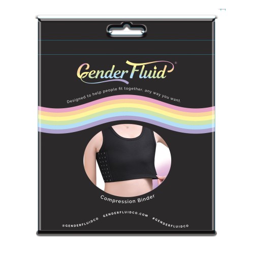 Binder de Compresión para Pecho Gender Fluid XXXL Negro