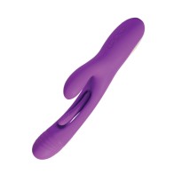 Bora G-Spot Tapping Rabbit Vibrator in Purple