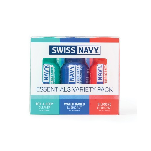 Swiss Navy Essentials Variety Pack of Lubricants