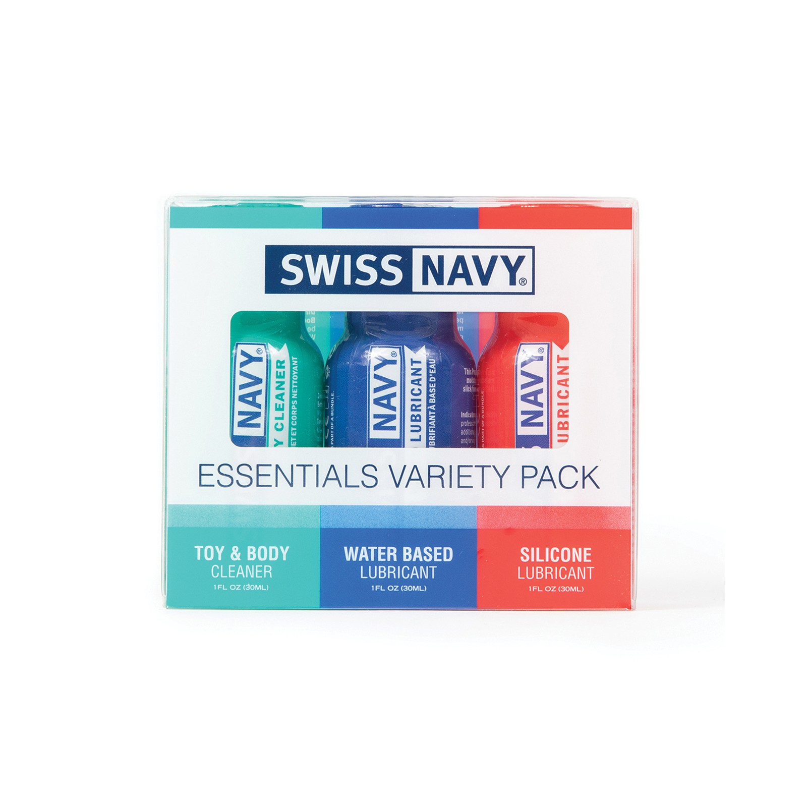 Swiss Navy Essentials Variety Pack of Lubricants