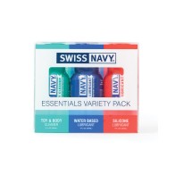 Swiss Navy Essentials Variety Pack of Lubricants