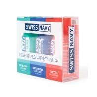 Swiss Navy Essentials Variety Pack of Lubricants