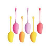 Mango Tropical 6 Weighted Kegel Ball Set