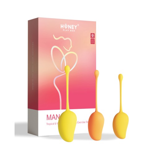 Mango Tropical 6 Weighted Kegel Ball Set