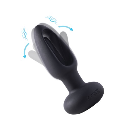 Plug Vibrador Anal Snuggy - Negro