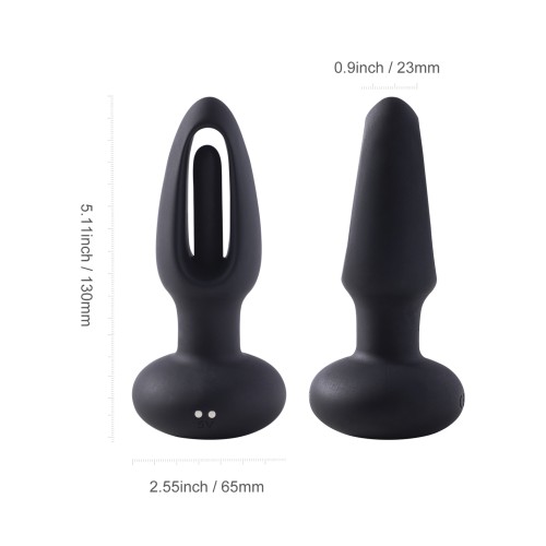 Plug Vibrador Anal Snuggy - Negro