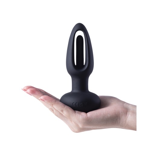 Plug Vibrador Anal Snuggy - Negro