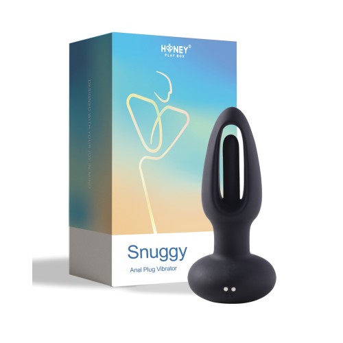 Plug Vibrador Anal Snuggy - Negro