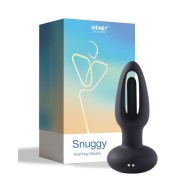 Plug Vibrador Anal Snuggy - Negro