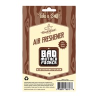 Wood Rocket Bad Mother Fucker Air Freshener New Car