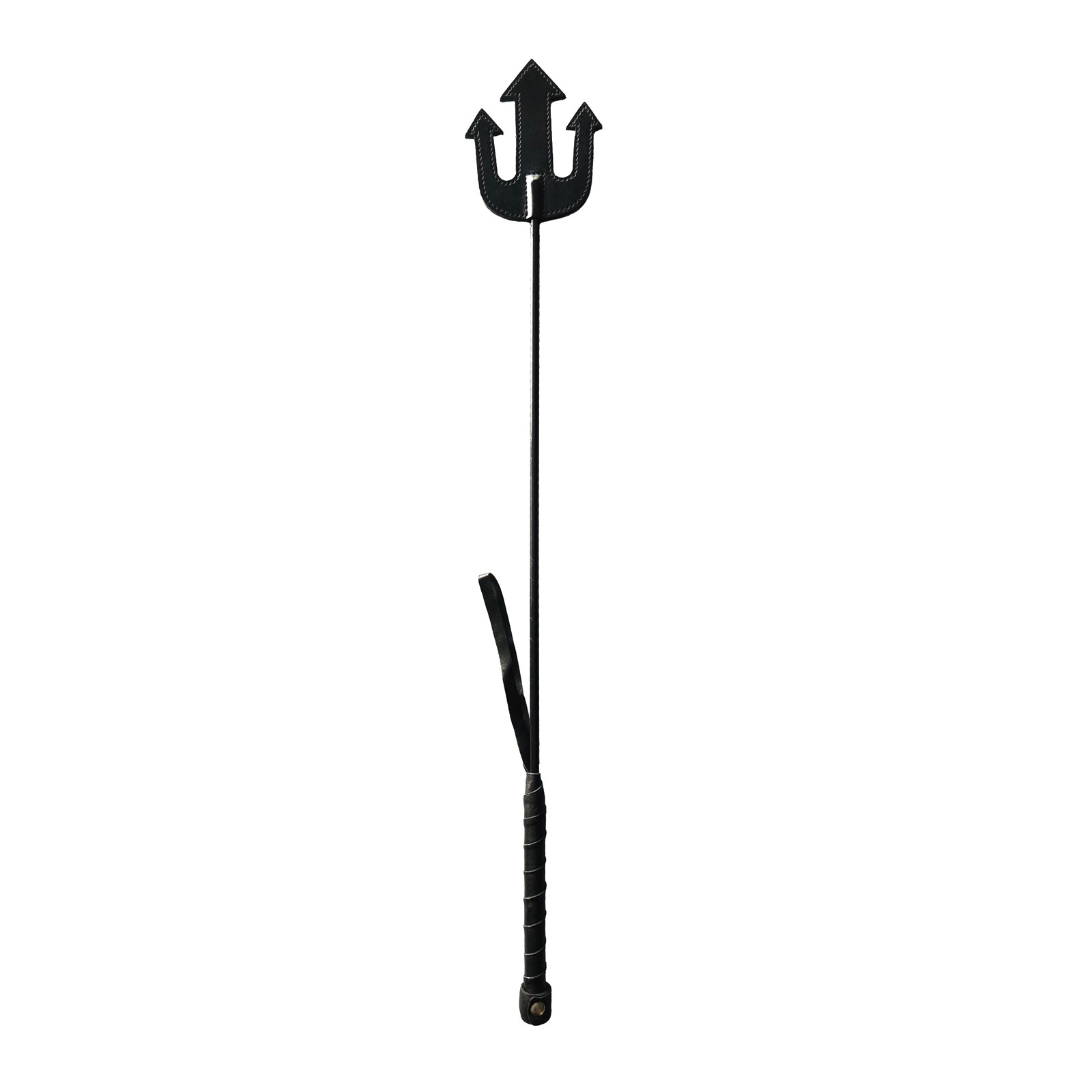 Rouge Devil Riding Crop Black