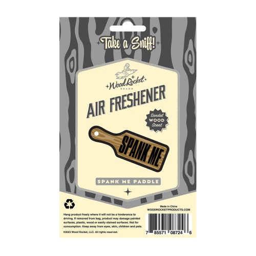 Wood Rocket Spank Me Air Freshener Sandalwood