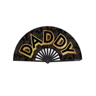 Wood Rocket Daddy Folding Hand Fan