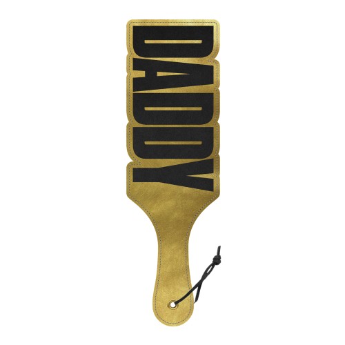 Wood Rocket Daddy Paddle Black Gold