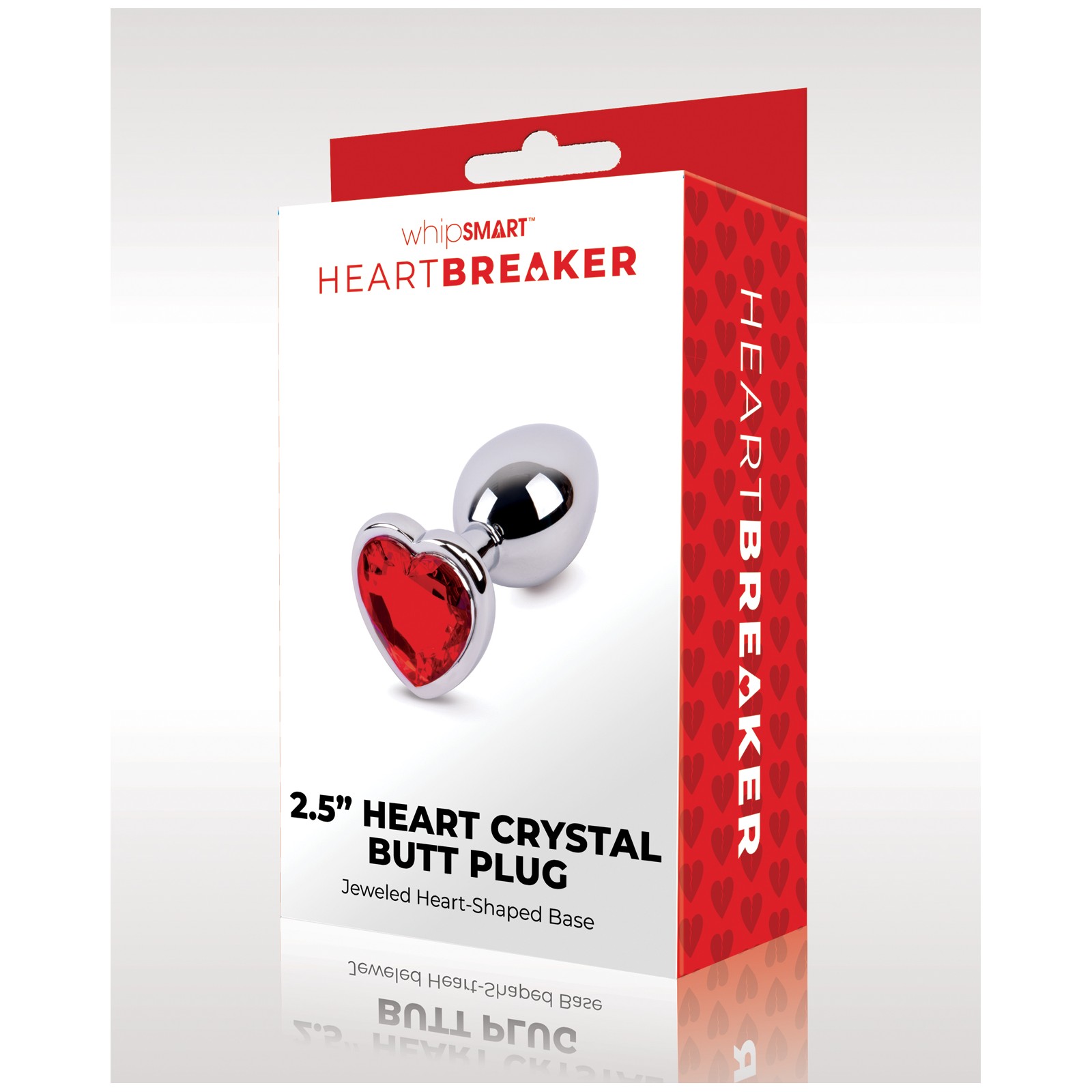 WhipSmart Heartbreaker Plug Anal Rojo