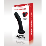 WhipSmart Heartbreaker 7" Dildo Black Red