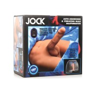 Jock Masturbador Vibrador Squeezing de Curve Toys Dildo Poseable