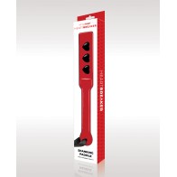 Paddle de Azotar Heartbreaker WhipSmart - Rojo/Negro