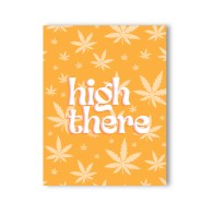 High There 420 Greeting Card - Punny Design