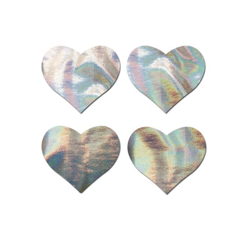 Pastease Holographic Heart Nipple Pasties