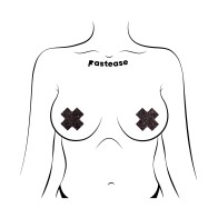 Pastease Premium Sparkle Plus X Black Nipple Pasties